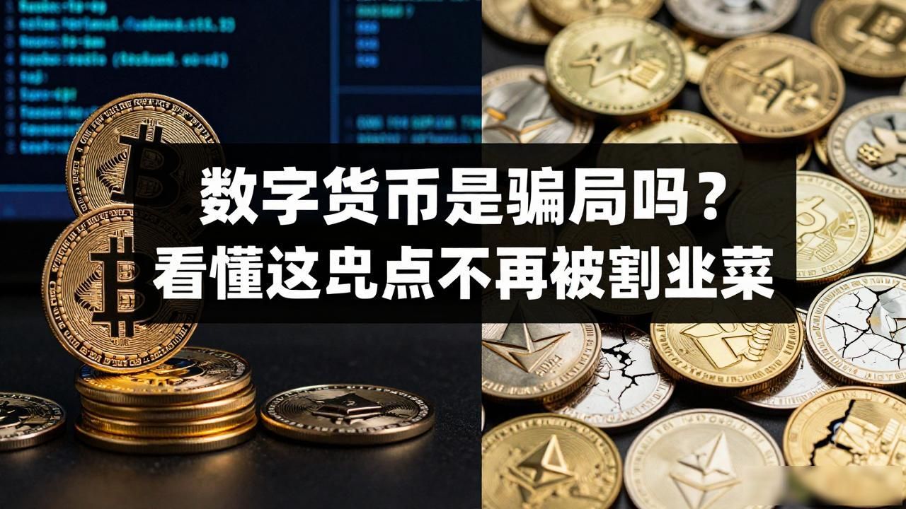 数字货币是骗局吗？看懂这几点不再被割韭菜