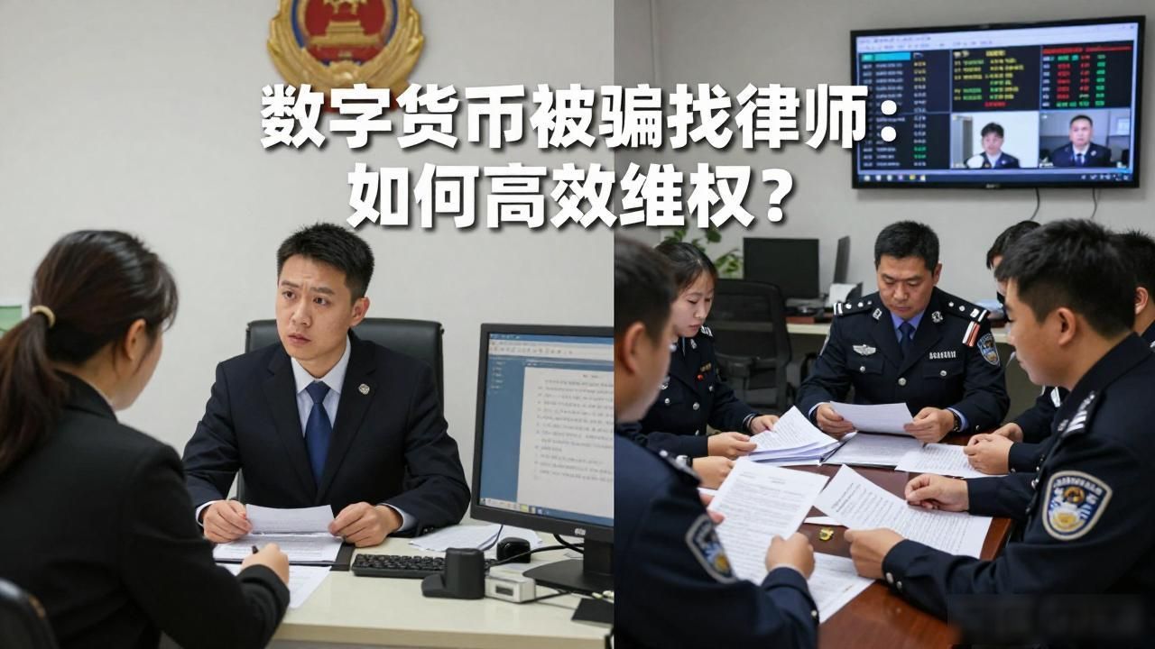 数字货币被骗找律师：如何高效维权？