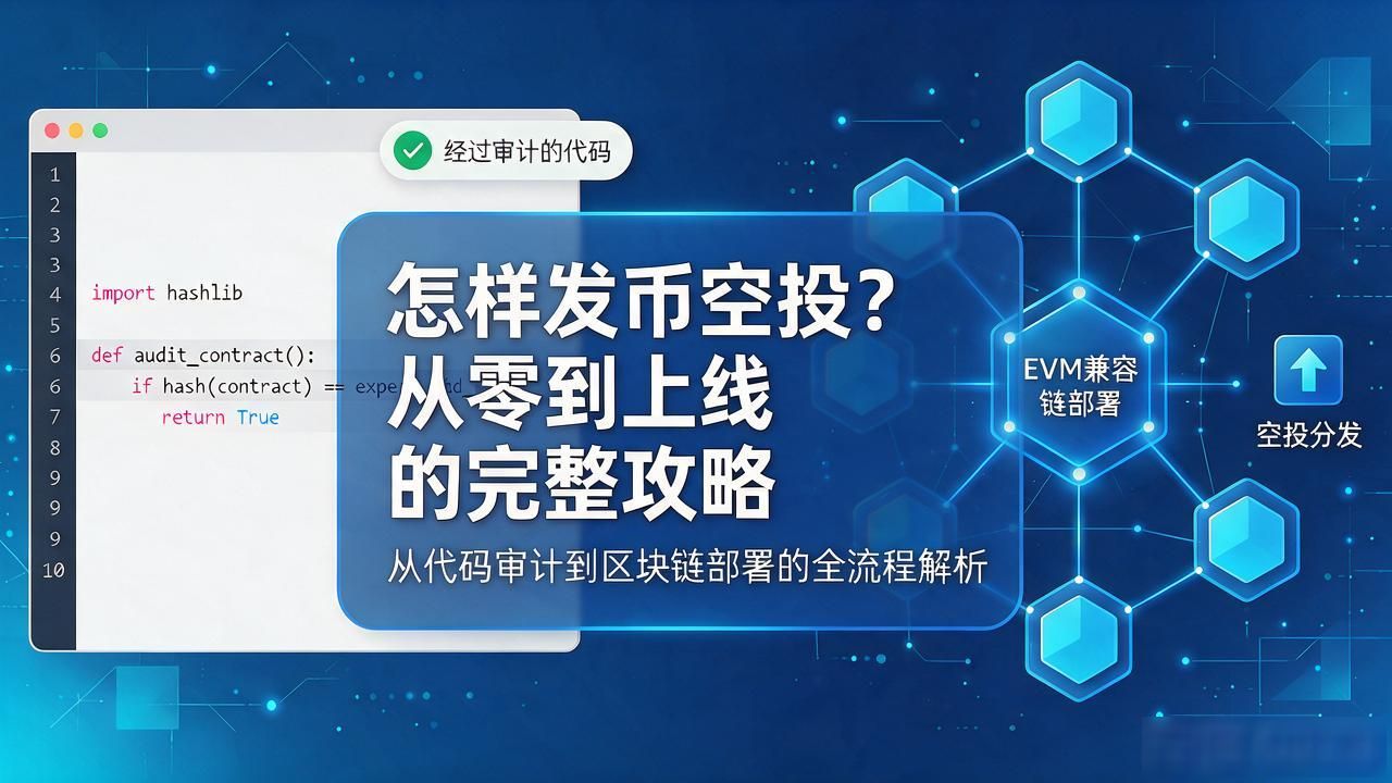 怎样发币空投？从零到上线的完整攻略