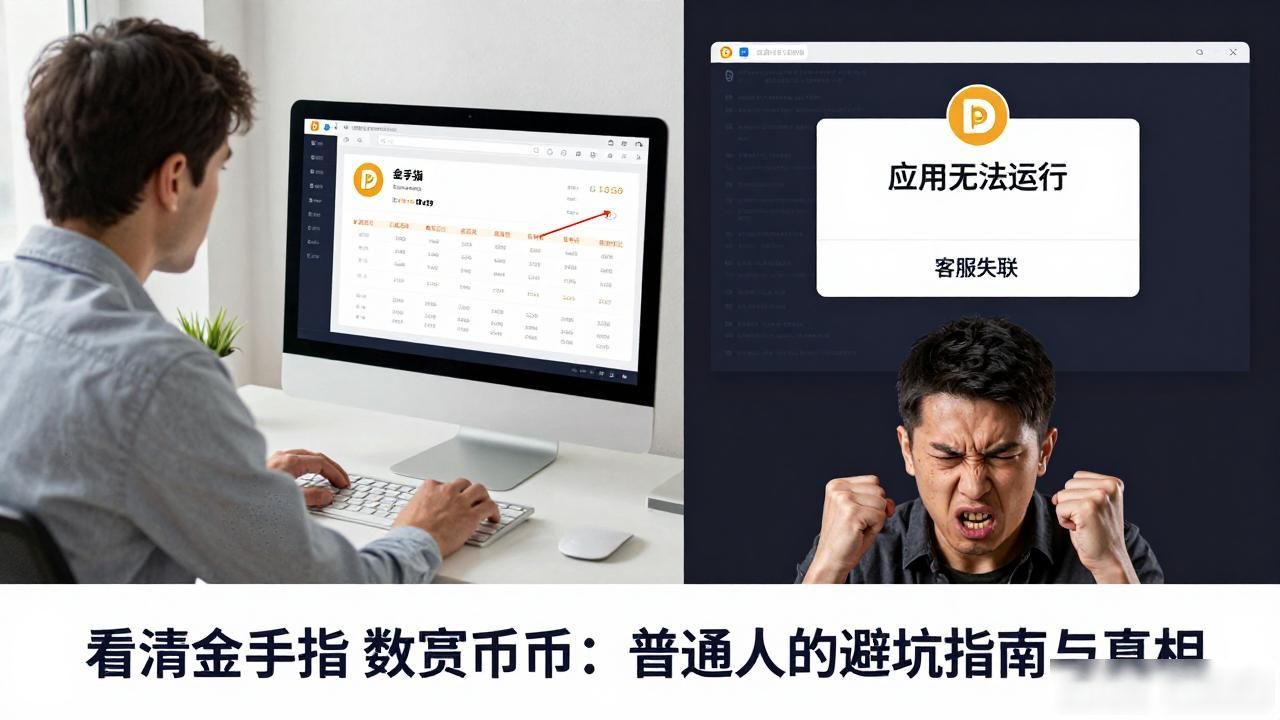 金手指数字货币_金手指数字货币是资金盘骗局吗_披着科技外衣的金手指数字货币骗局