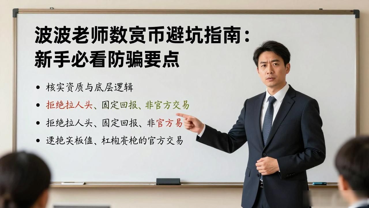 波波老师数字货币避坑指南：新手必看防骗要点