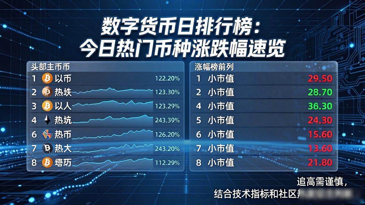 数字货币日排行榜_数字货币日排行榜交易策略_头部币种市值波动判断