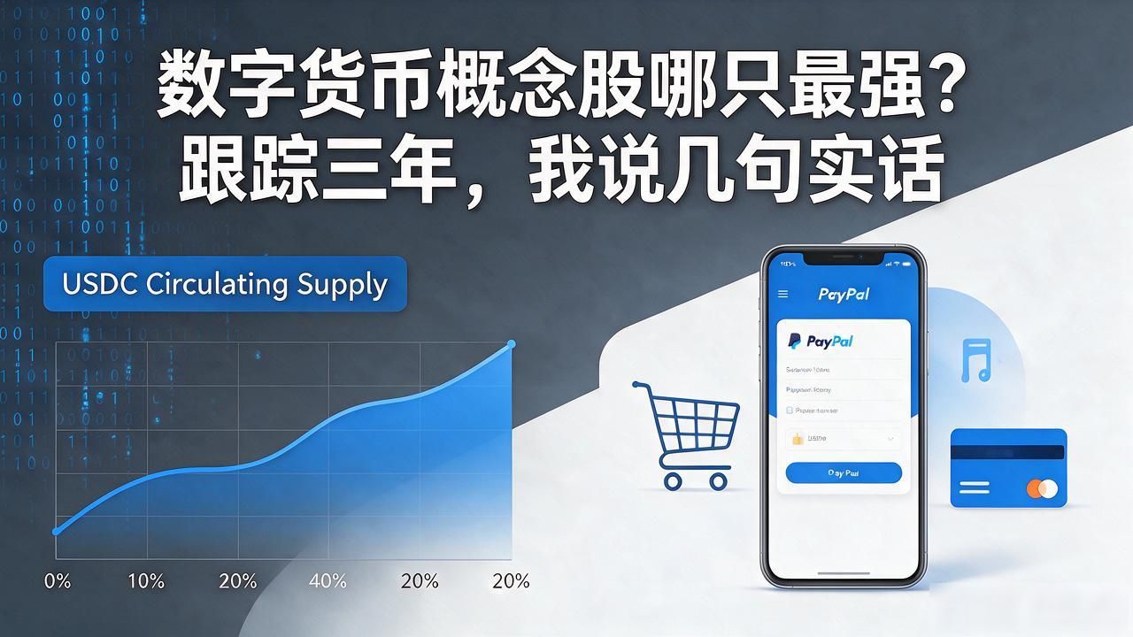数字货币概念股哪只最强？跟踪三年，我说几句实话