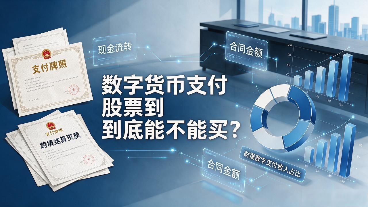 数字货币支付股票到底能不能买？我在这行混了几年说几句实话