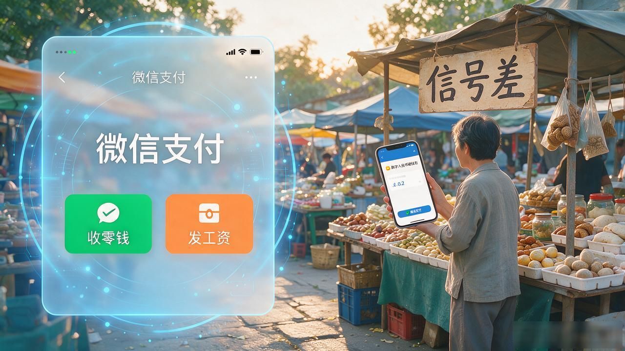 微信支付与数字货币_小超市微信支付数字人民币区别_数字人民币硬钱包使用场景