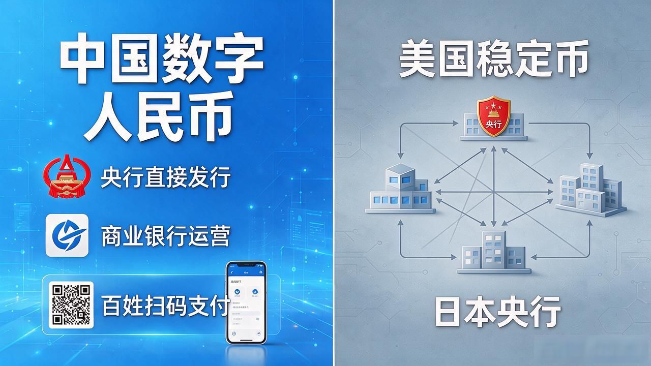 美国日本有数字货币吗？两国央行进展如何，跟中国差在哪