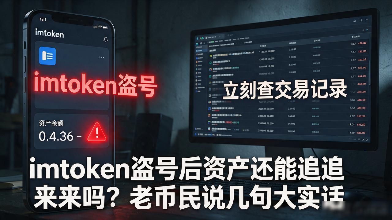 imtoken盗号 imtoken盗号后资产还能追回来吗？老币民说几句大实话