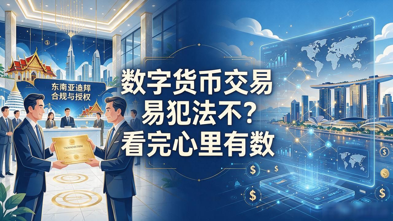 数字货币交易犯法不？2026年该不该碰，看完心里有数