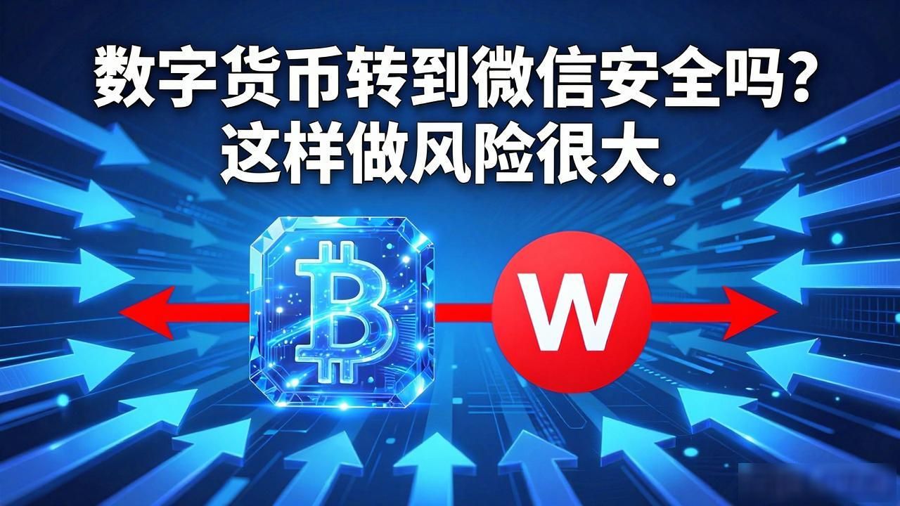 数字货币转到微信安全吗？这样做风险很大