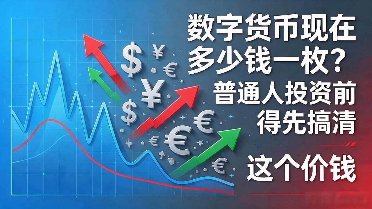 数字货币现在多少钱一枚？普通人投资前得先搞清这个价钱