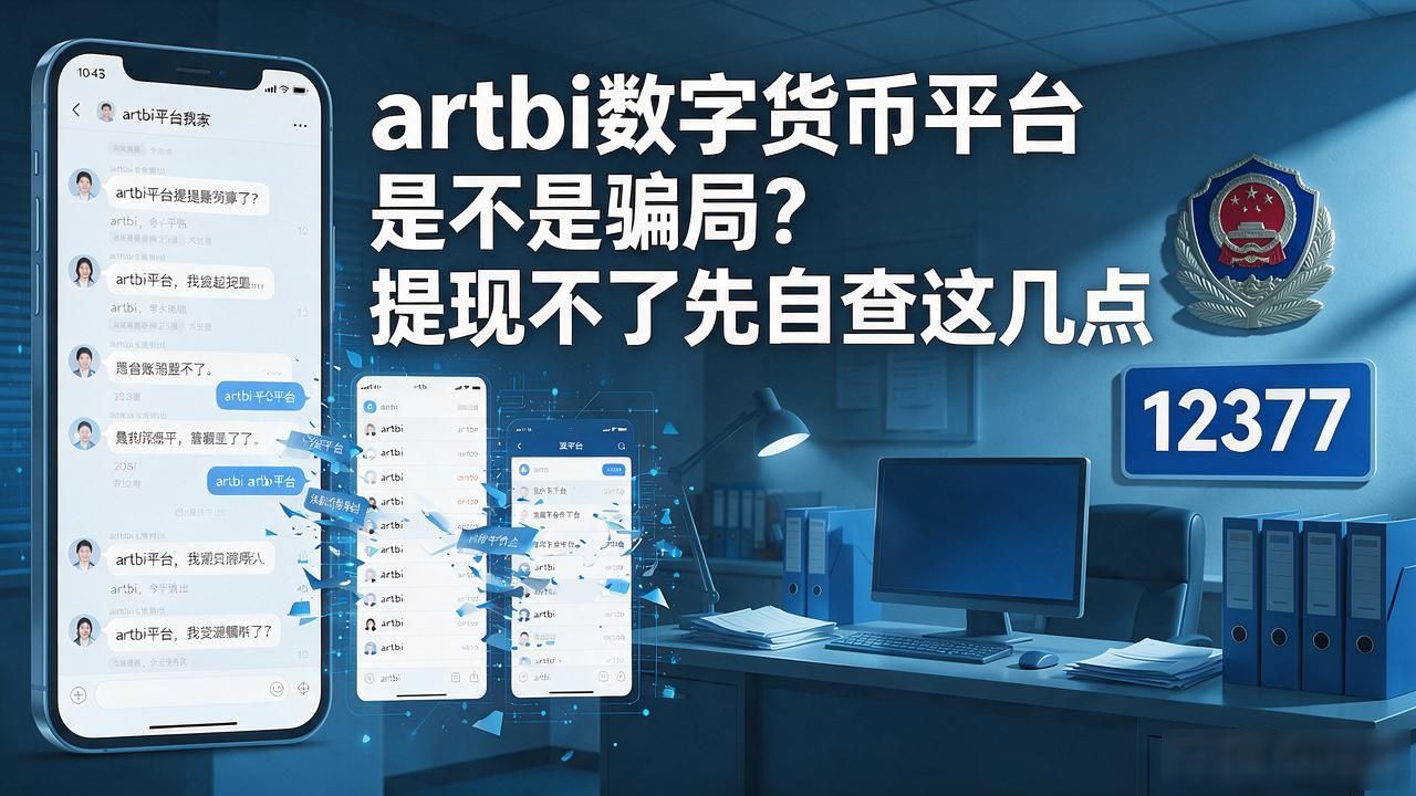 artbi数字货币平台是不是骗局？提现不了先自查这几点