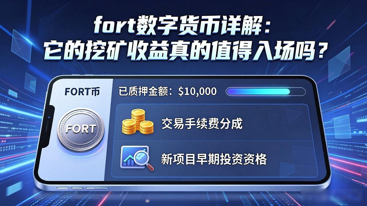 fort数字货币详解:它的挖矿收益真的值得入场吗?
