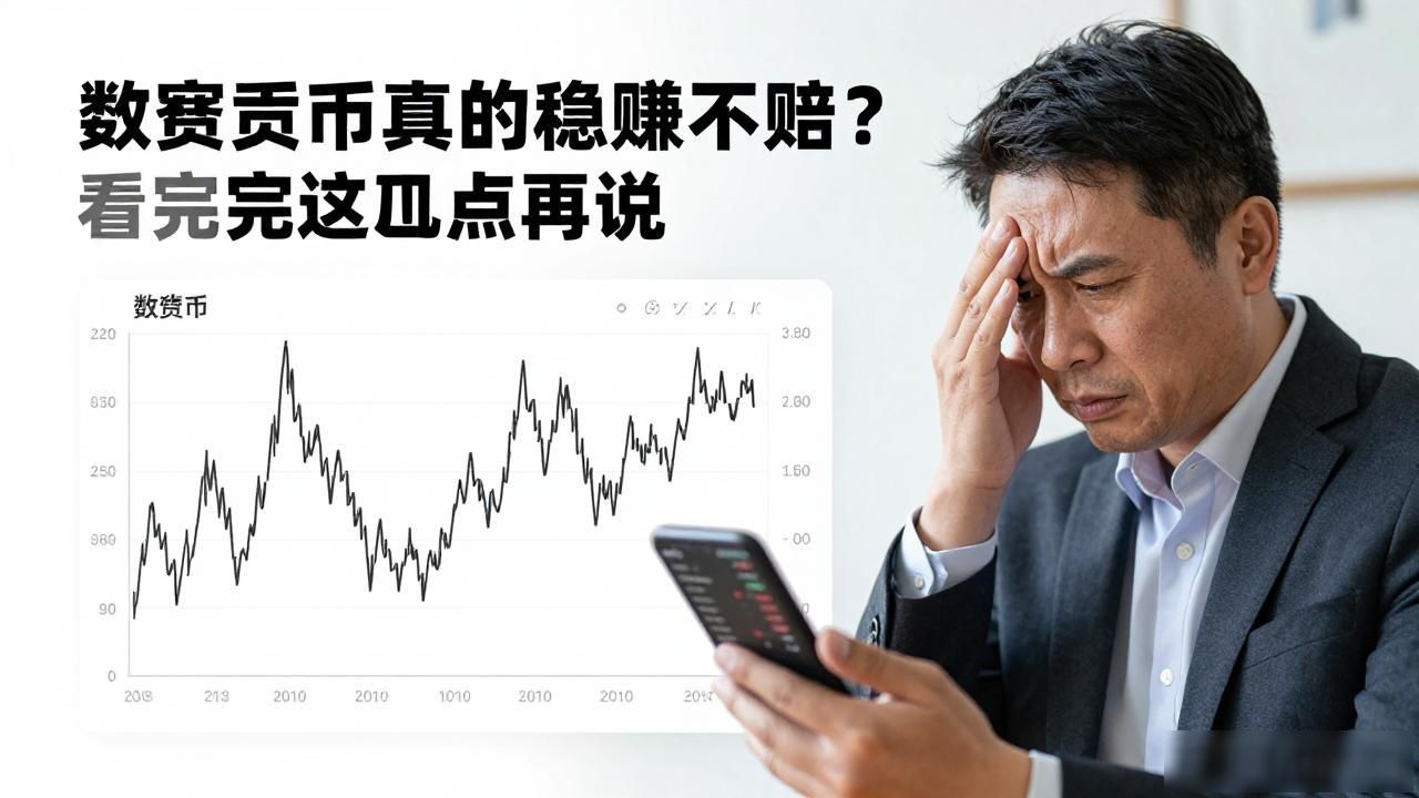 数字货币真的能稳赚不赔?看完这几点再说