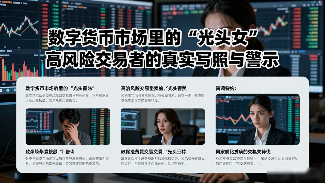 数字货币市场里的“光头女”:高风险交易者的真实写照与警示