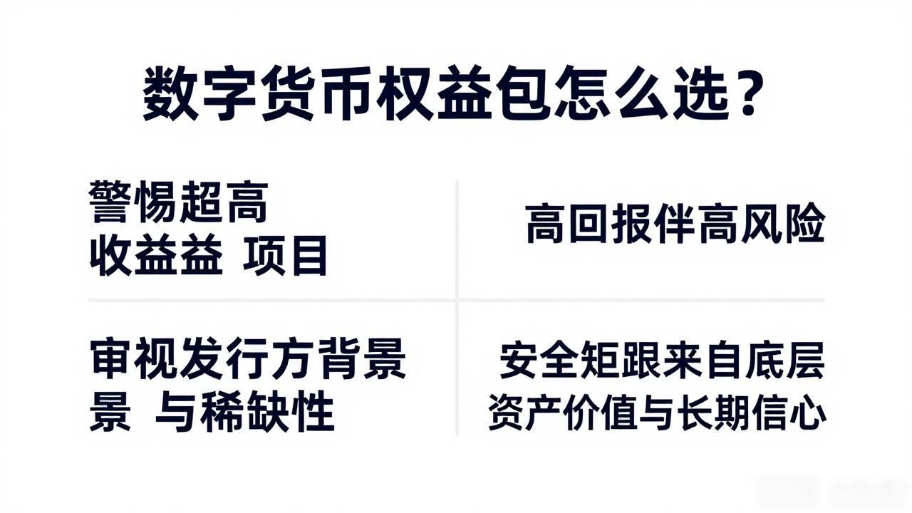 数字货币权益包怎么选?