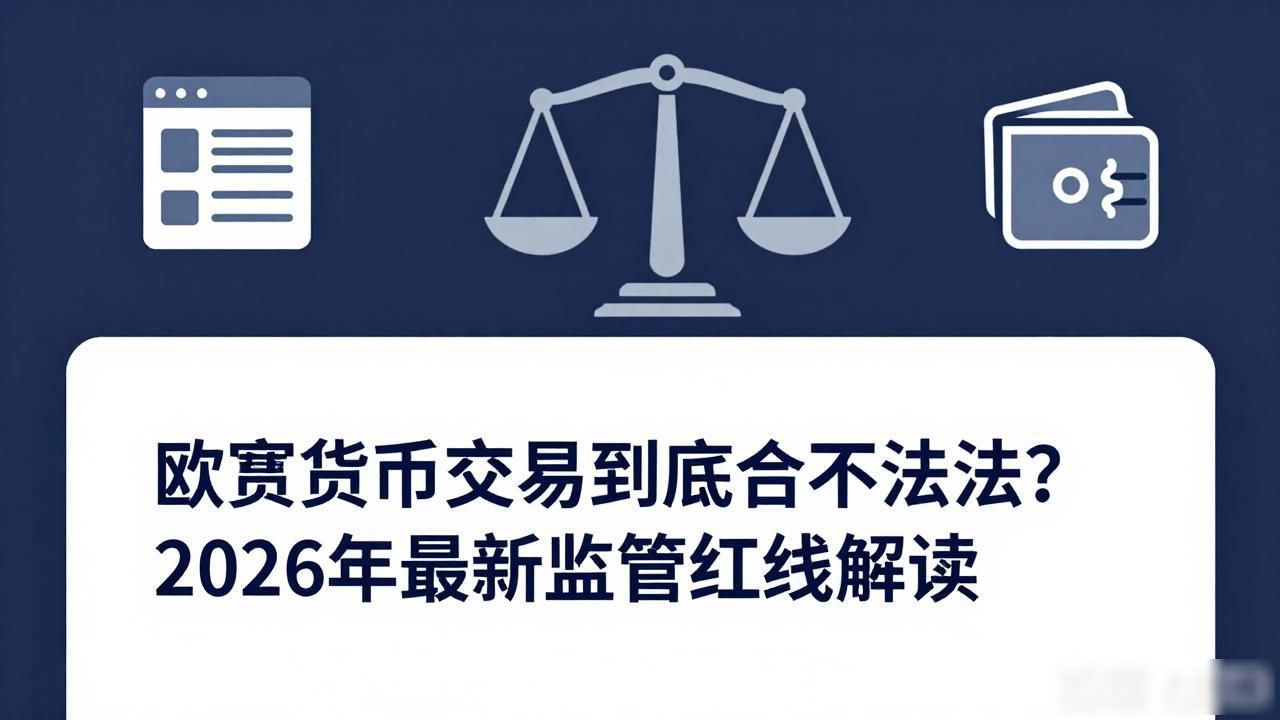 数字货币交易到底合不合法？2026年最新监管红线解读