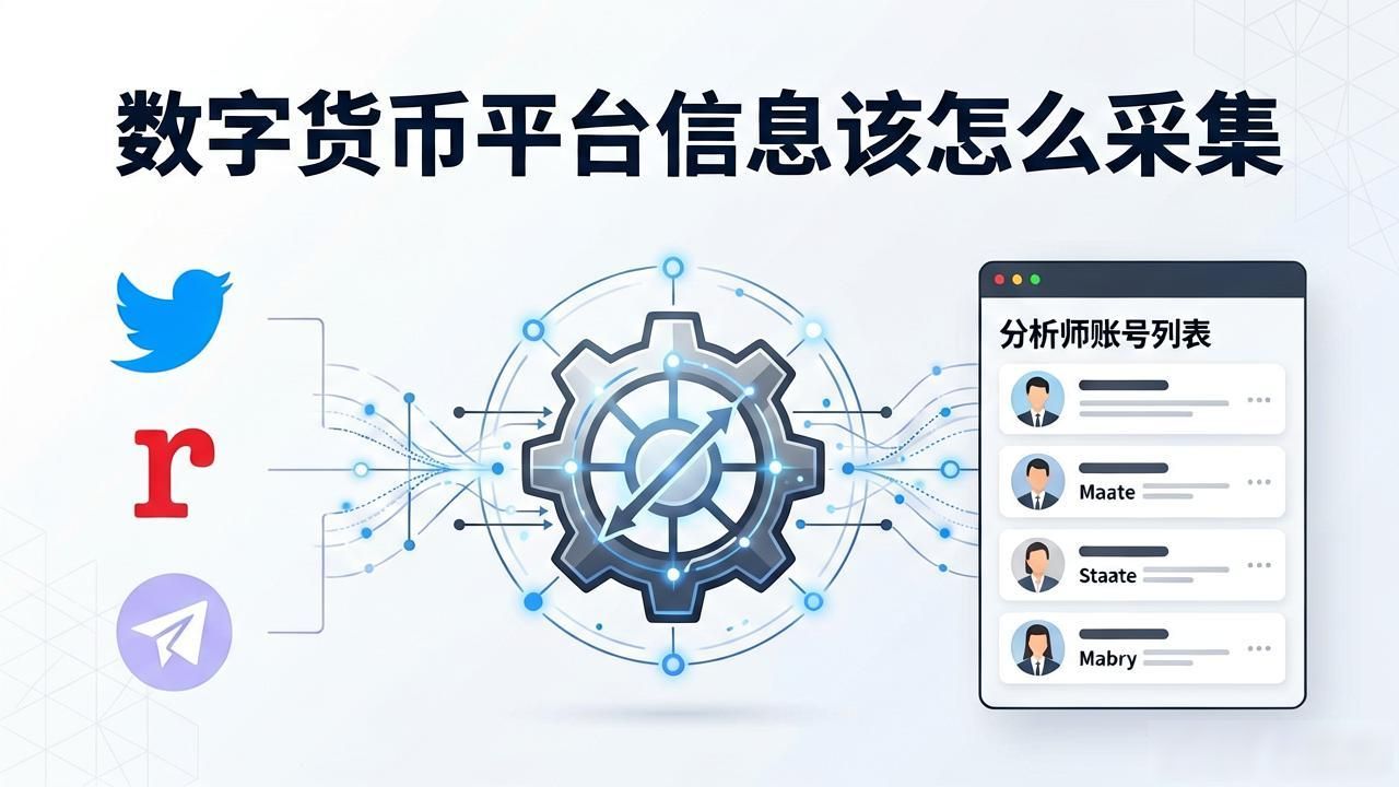 数字货币平台信息该怎么采集