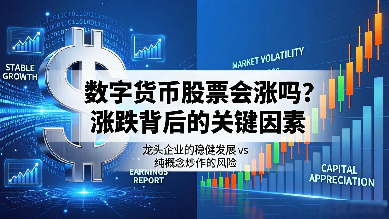 数字货币股票会涨吗？涨跌背后的关键因素