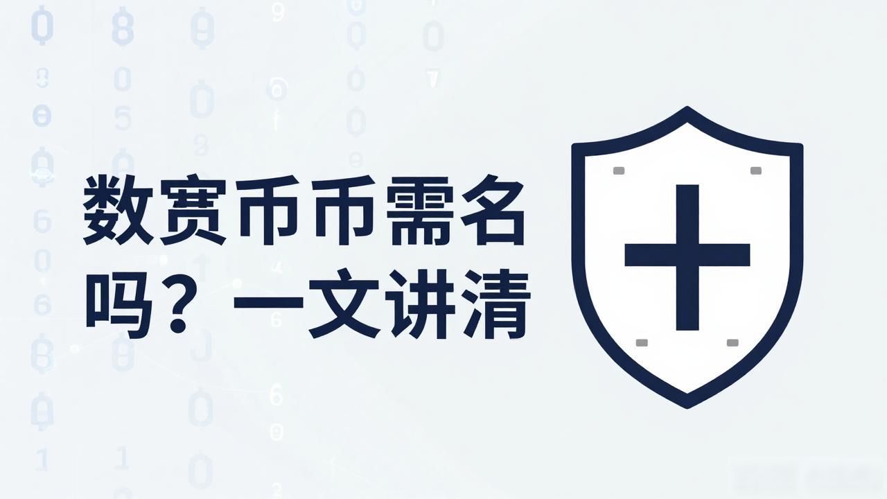 数字货币需实名吗？一文讲清