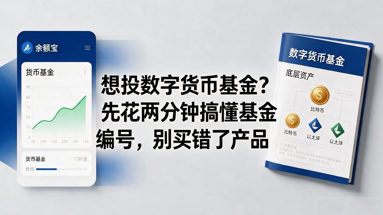 想投数字货币基金？先花两分钟搞懂基金编号，别买错了产品