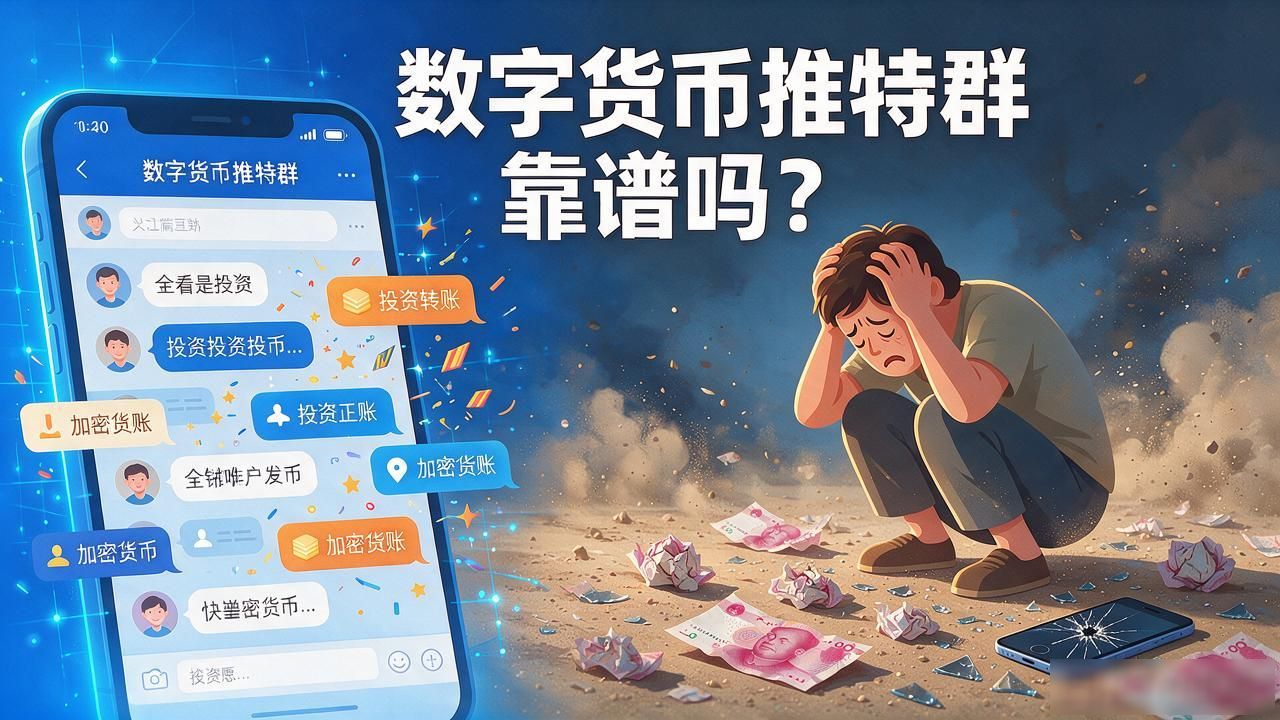 数字货币推特群靠谱吗？一个在圈里混了三年的人跟你说几句大实话