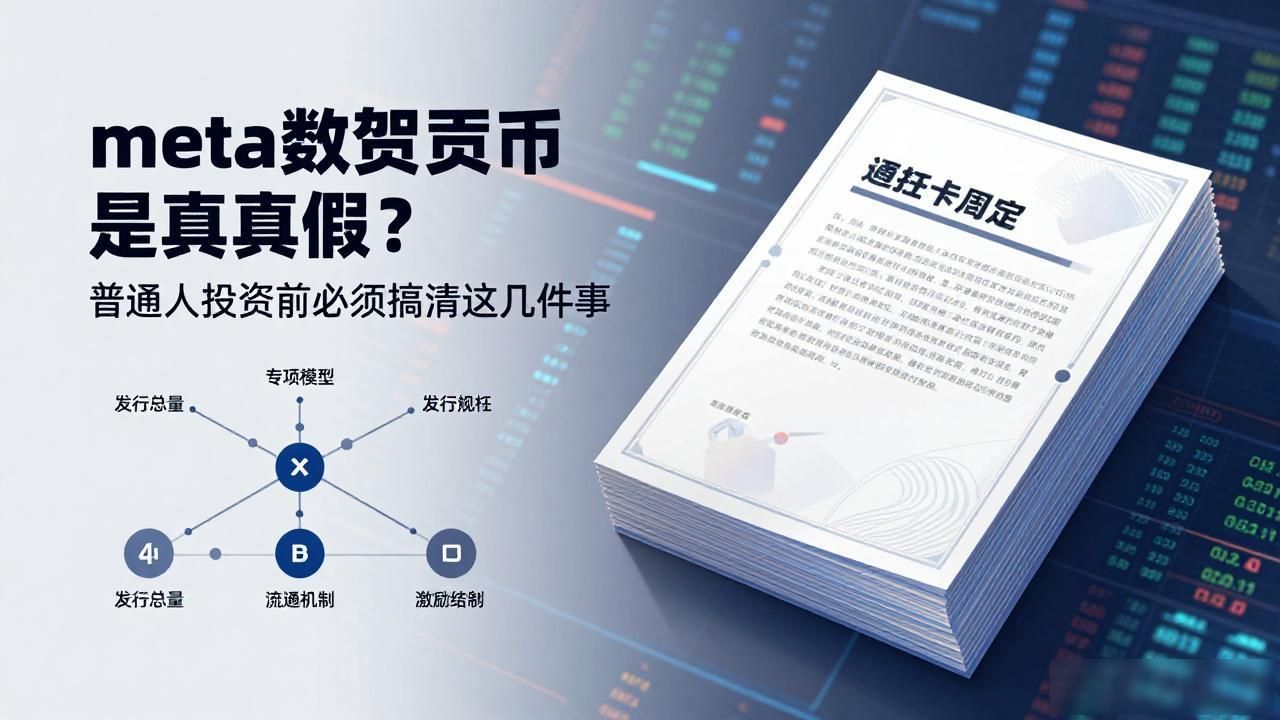 meta数字货币是真是假？普通人投资前必须搞清这几件事