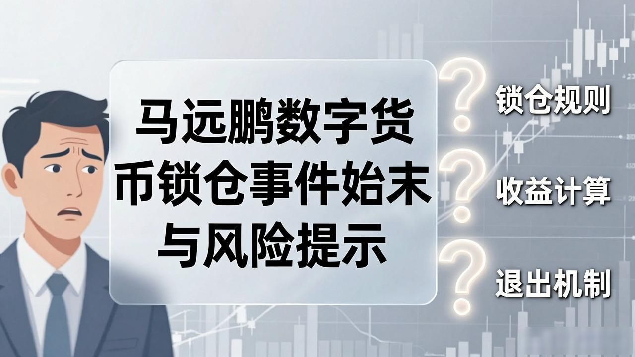 马远鹏数字货币锁仓事件始末与风险提示