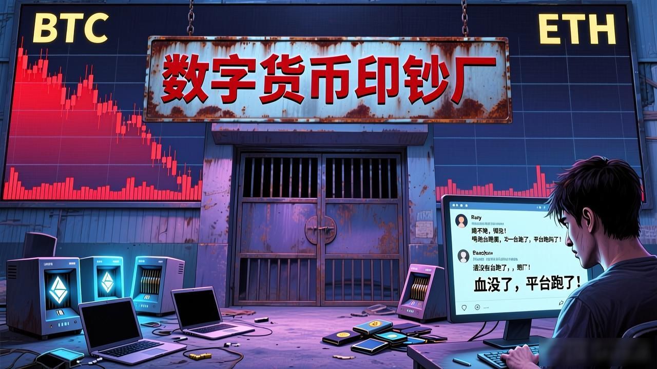 数字货币印钞厂倒闭：加密狂飙时代终结