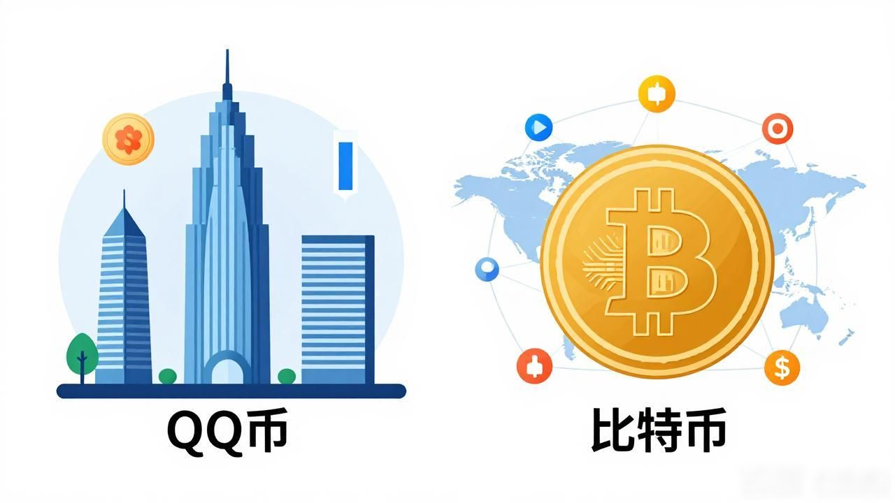 QQ币不是数字货币，腾讯公司发行的虚拟点券