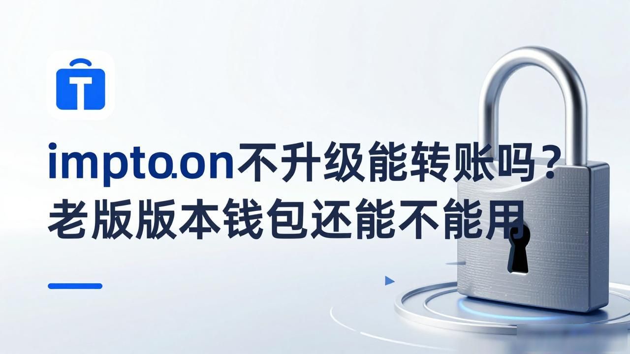 imtoken不升级能转账吗？老版本钱包还能不能用