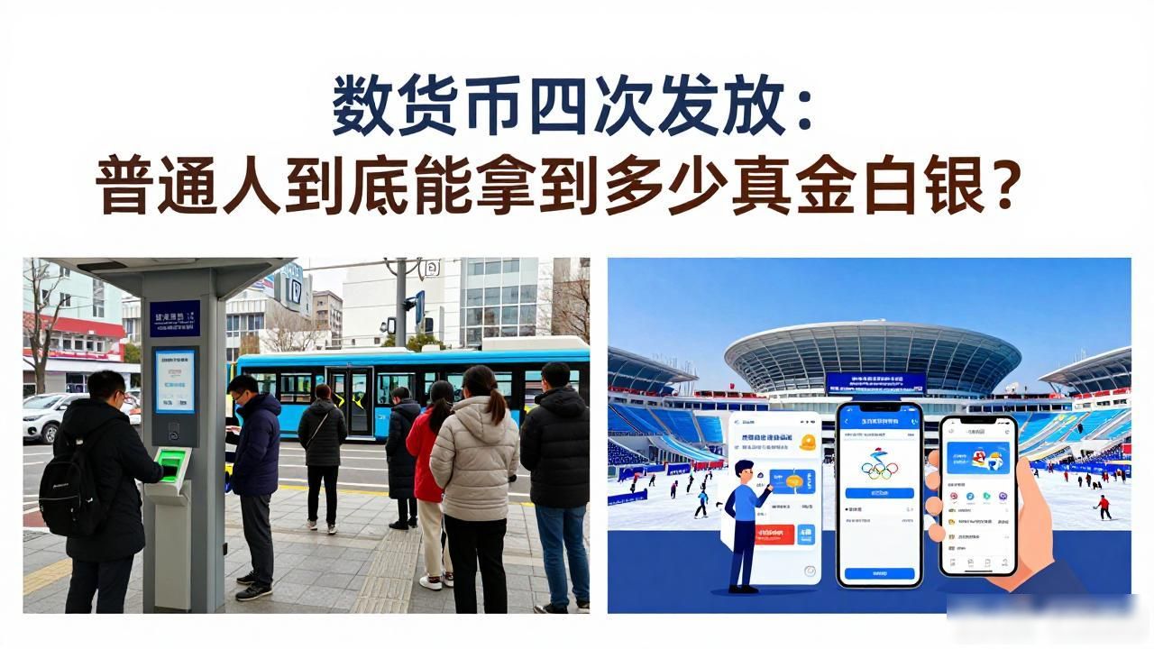 数字人民币发放_数字货币四次发放_数字人民币试点