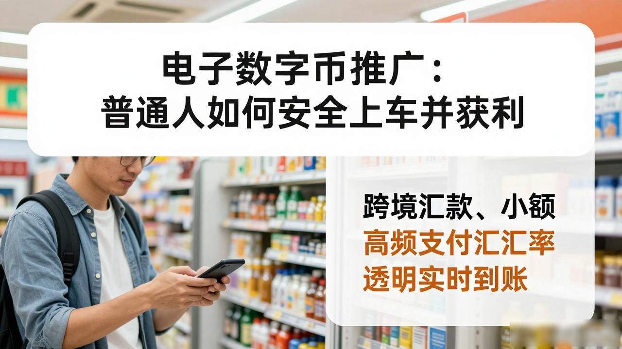 数字货币支付方式变革_电子数字货币推广_数字货币安全使用指南