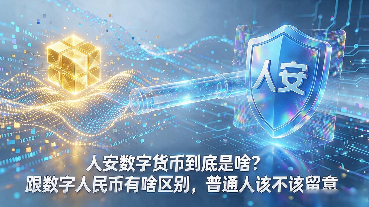 人安数字货币到底是啥？跟数字人民币有啥区别，普通人该不该留意