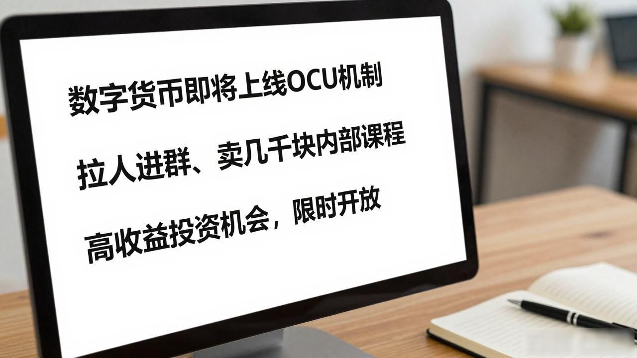 有人说数字货币有ocu，我专门花了一晚上去查，结果是这样的