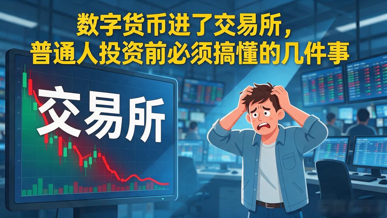 数字货币进了交易所，普通人投资前必须搞懂的几件事