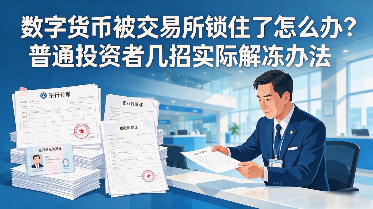数字货币被交易所锁住了怎么办？普通投资者几招实际解冻办法