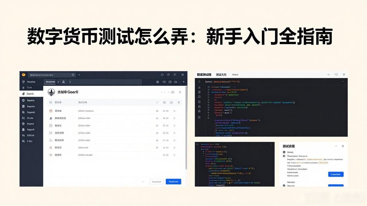 数字货币测试怎么弄_数字货币测试网_测试网获取测试币