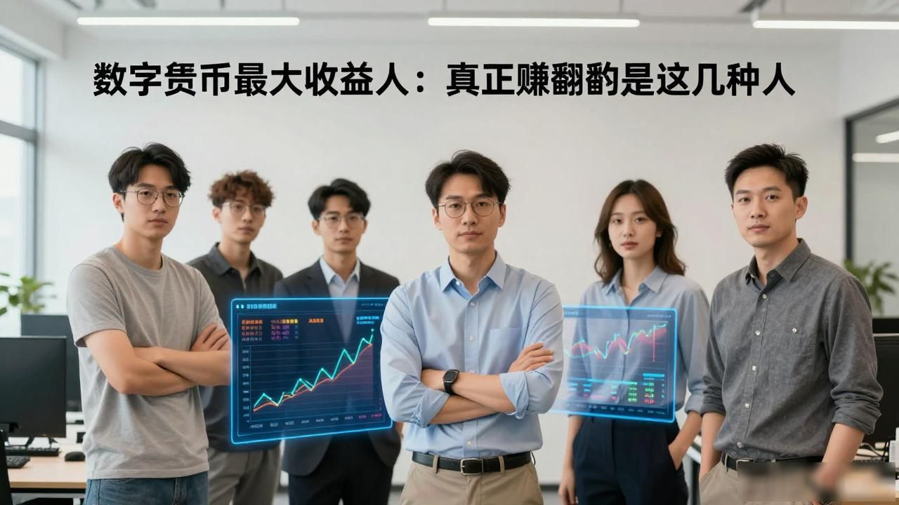 数字货币最大收益人：真正赚翻的是这几种人