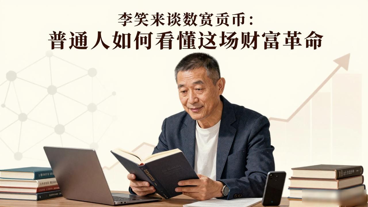 李笑来谈数字货币：普通人如何看懂这场财富革命