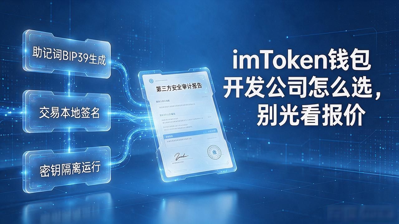 imToken钱包开发公司怎么选，别光看报价