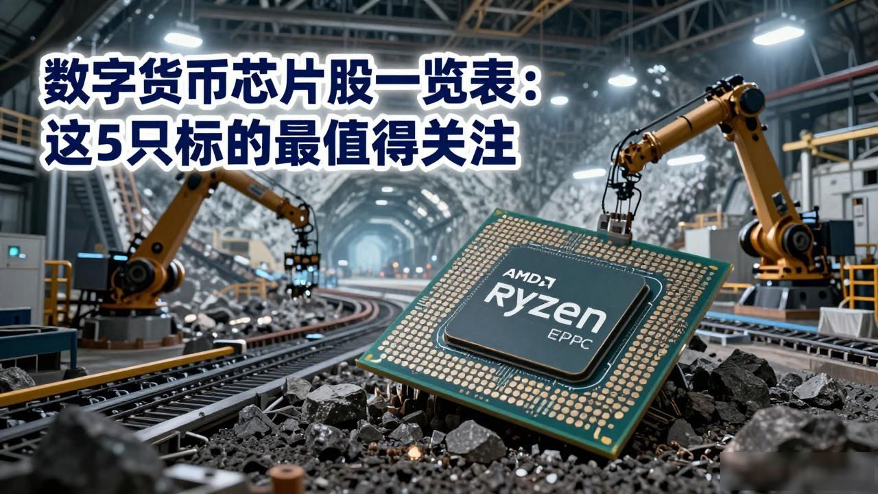 数字货币芯片股一览表：这5只标的最值得关注