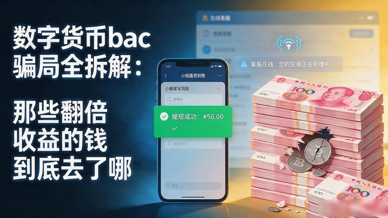 数字货币bac骗局全拆解：那些"翻倍收益"的钱，到底去了哪
