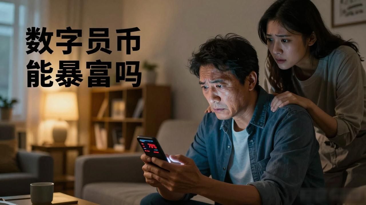 数字货币能暴富吗？我亏掉八个月工资后说句掏心窝的话
