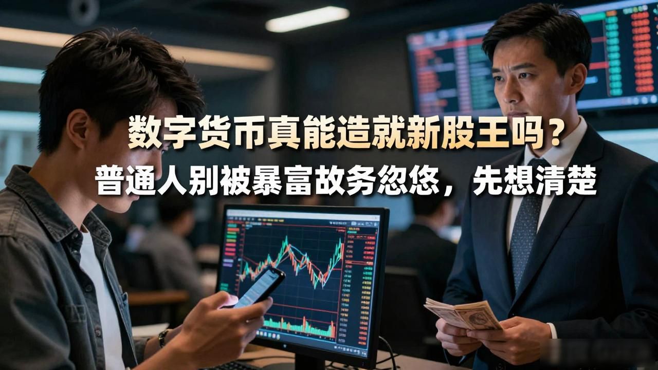 数字货币会产生新股王_数字货币新股王骗局_投资加密货币风险