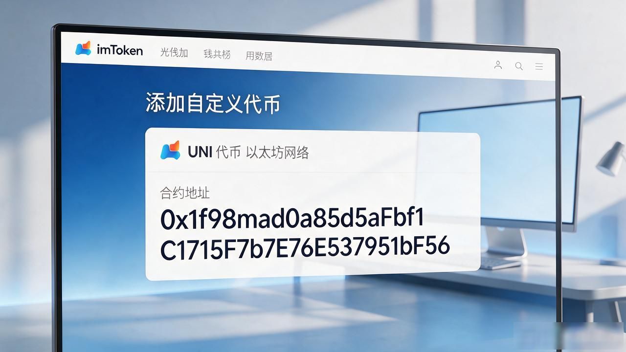 imToken怎么看UNI？三步把Uniswap代币加进钱包