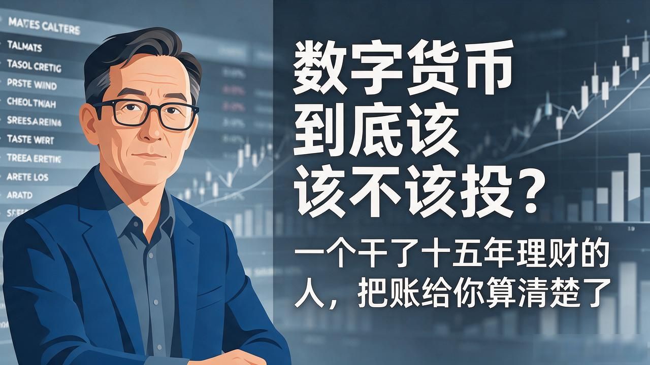 数字货币到底该不该投？一个干了十五年理财的人，把账给你算清楚了
