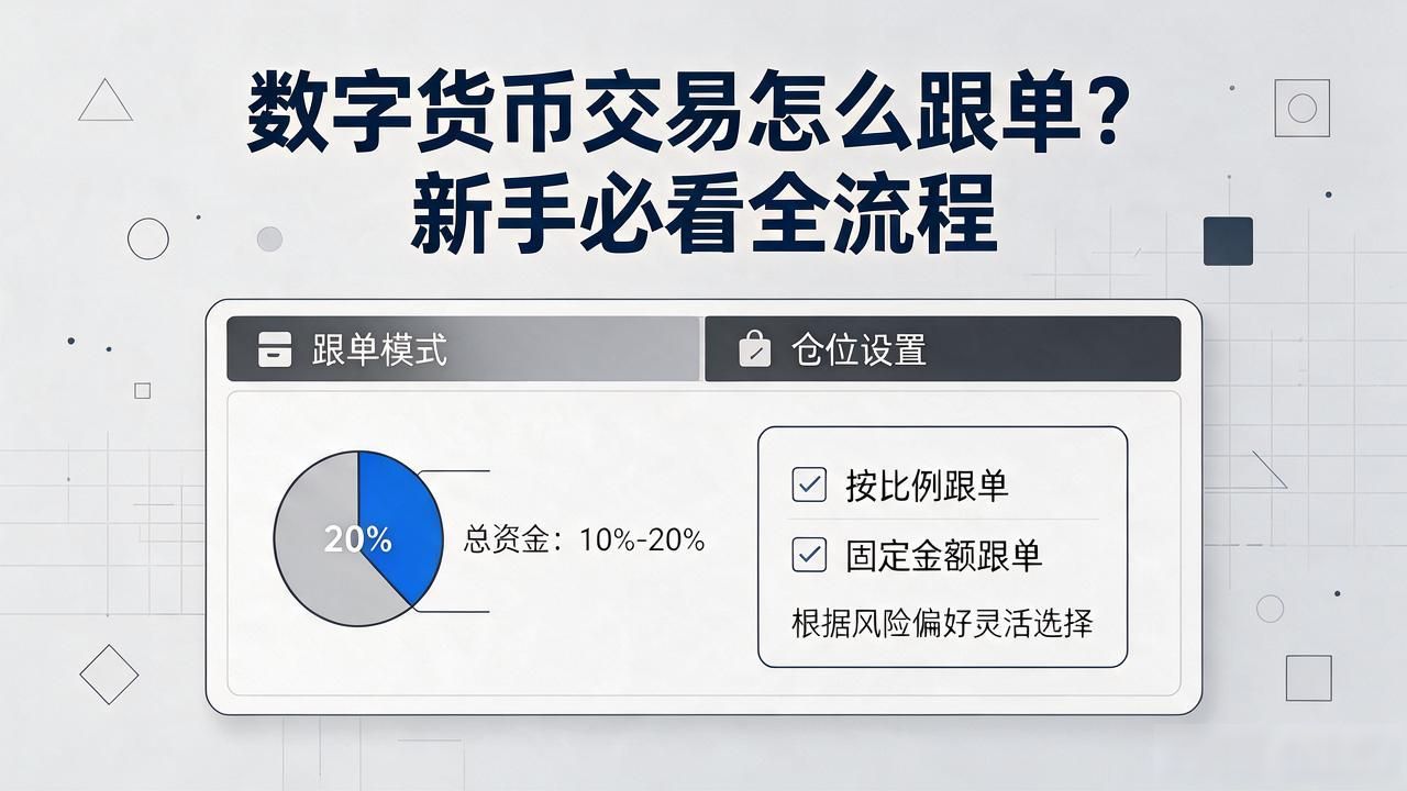 数字货币交易怎么跟单？新手必看全流程