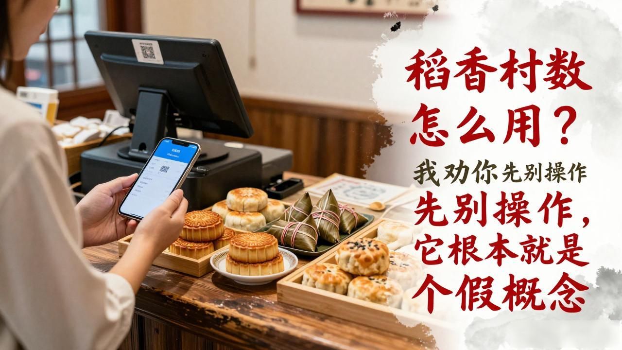 稻香村数字货币怎么用？我劝你先别操作，它根本就是个假概念