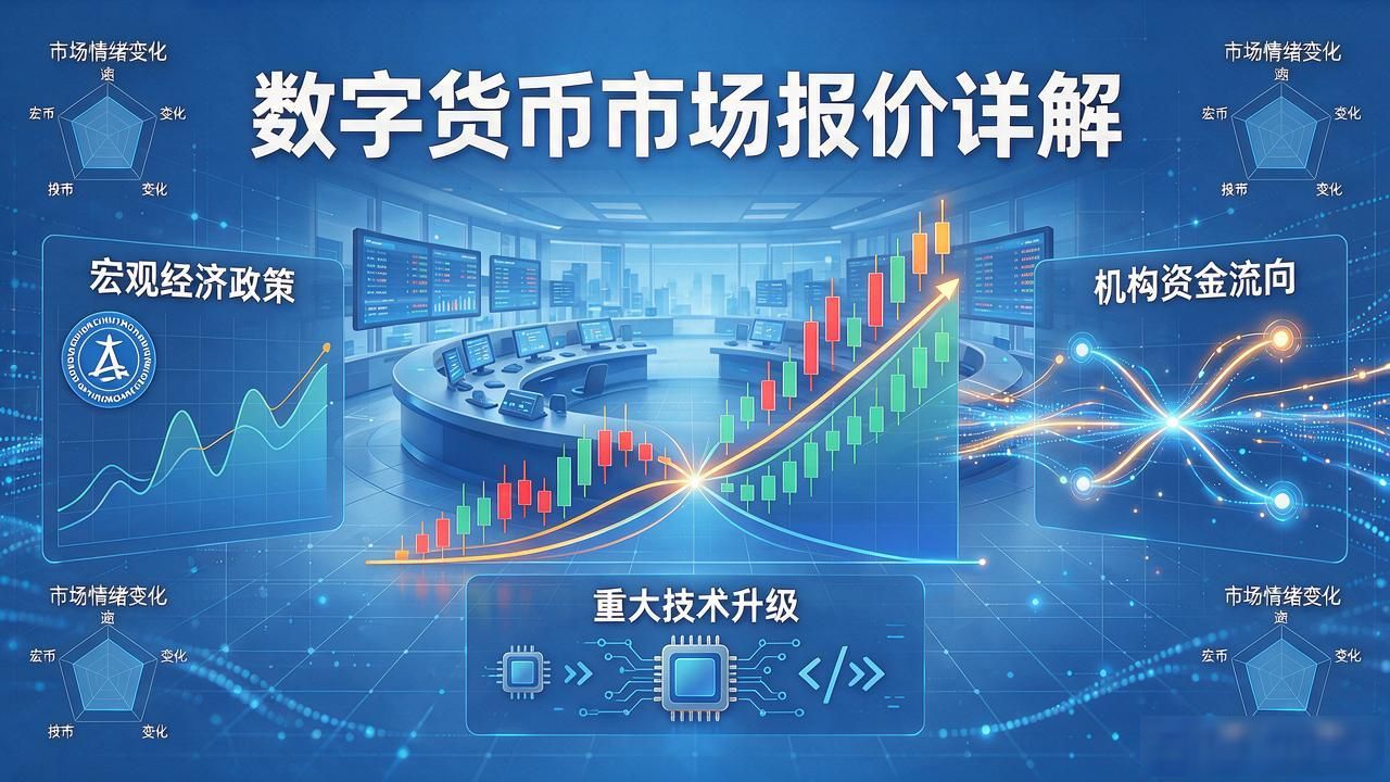 数字货币市场报价详解：如何看懂实时行情波动