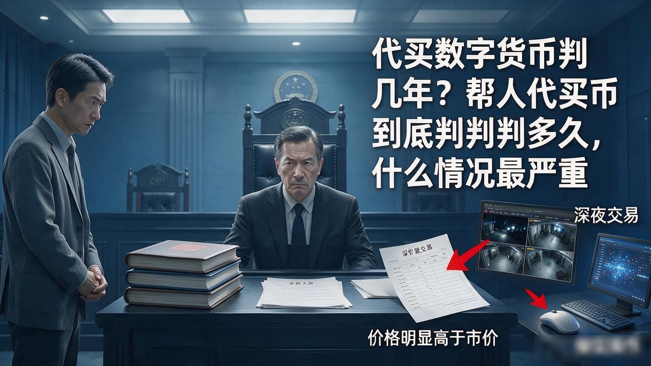 代买数字货币判几年？帮人代买币到底判多久，什么情况最严重